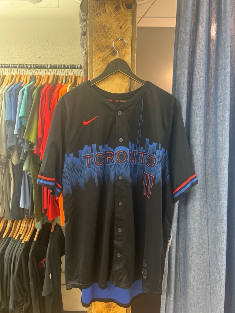 Vintage Nike Toronto Blue Jays Black jersey